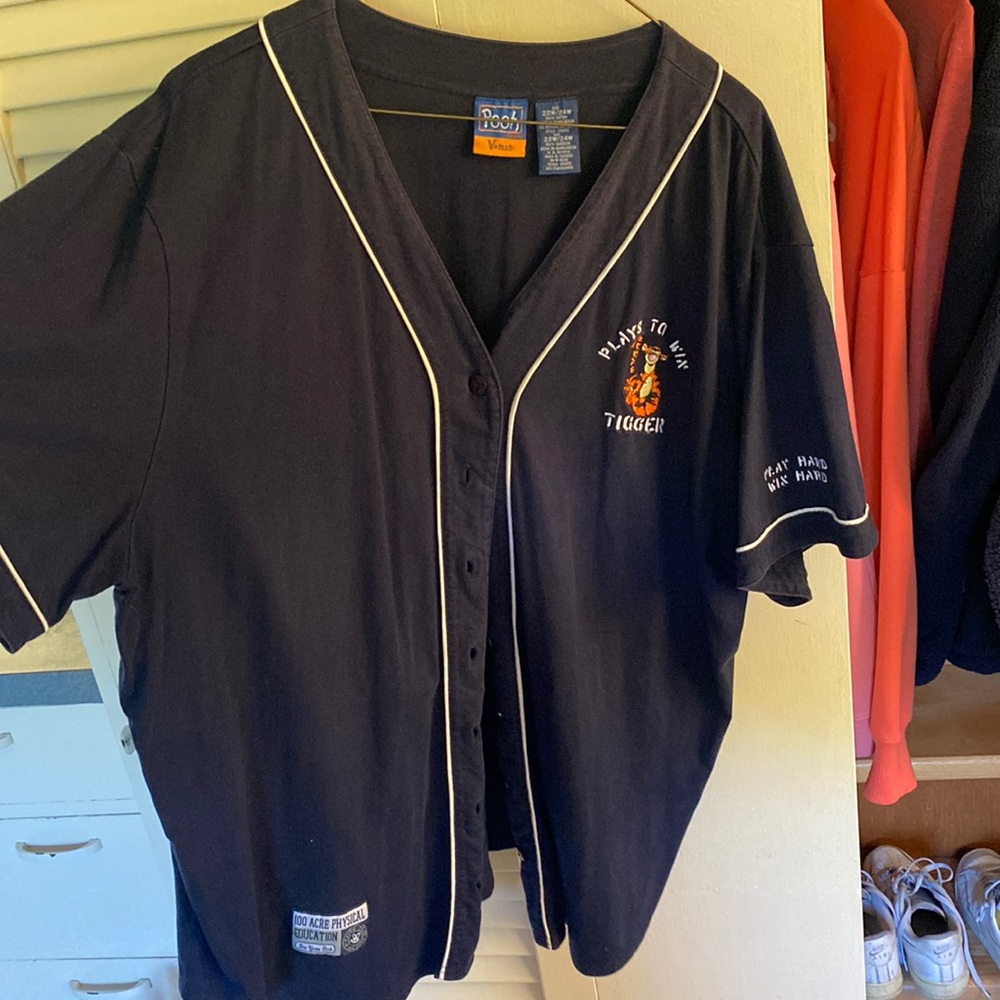 Winnie the Pooh baseball jersey